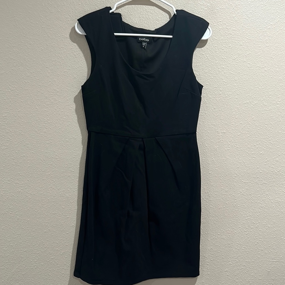 Black bebe dress.